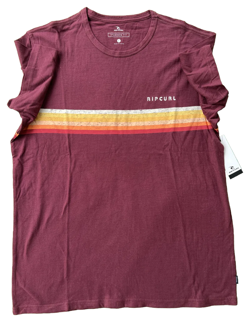 Playera Rip Curl Lineas Puesta de Sol