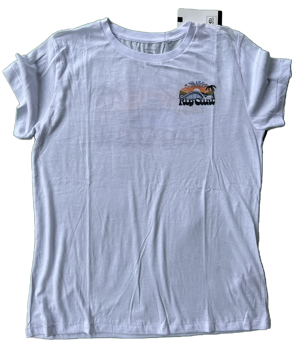 Playera Rip Curl Tubos y Olas